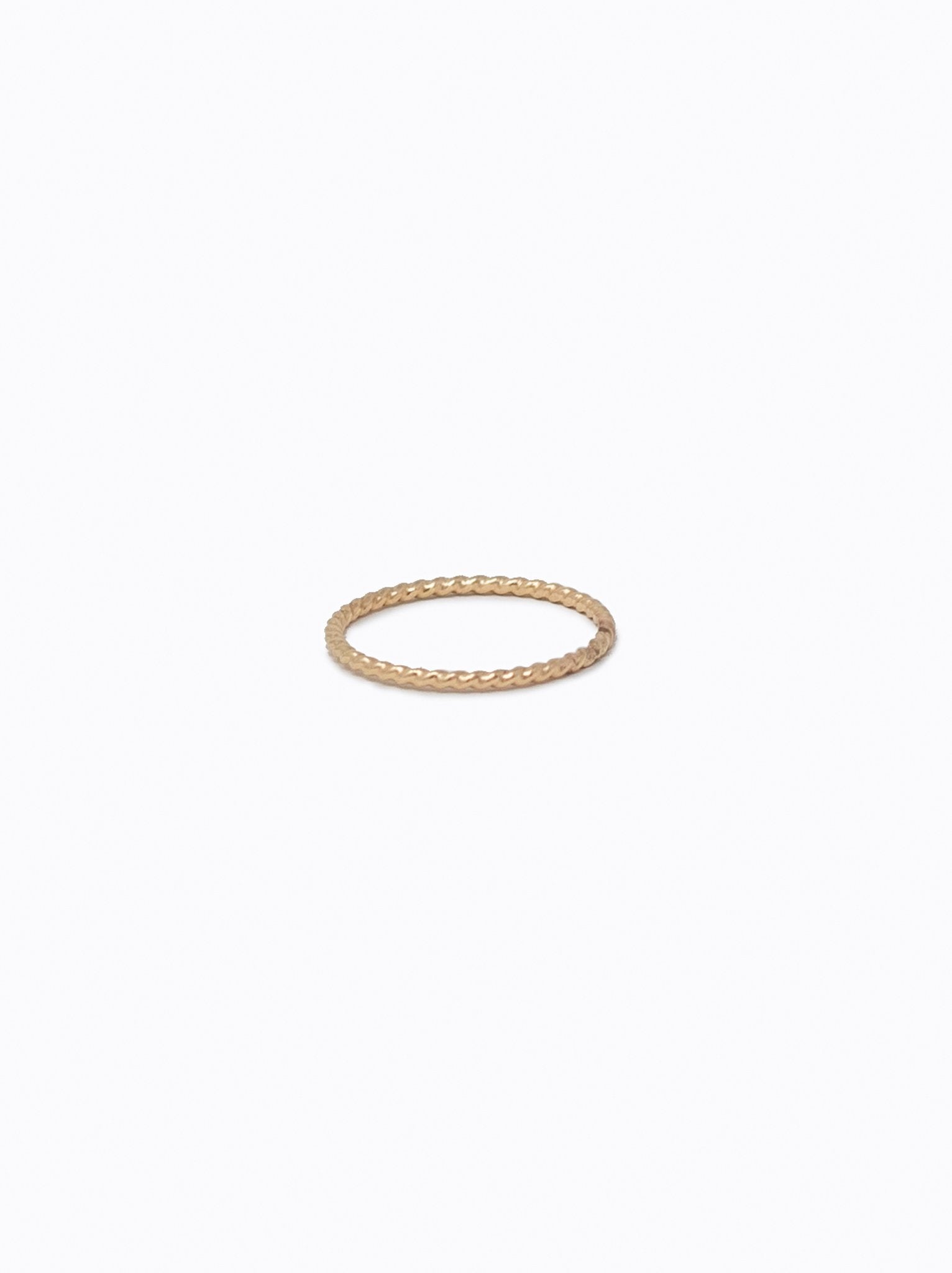 Twisted Stacking Ring